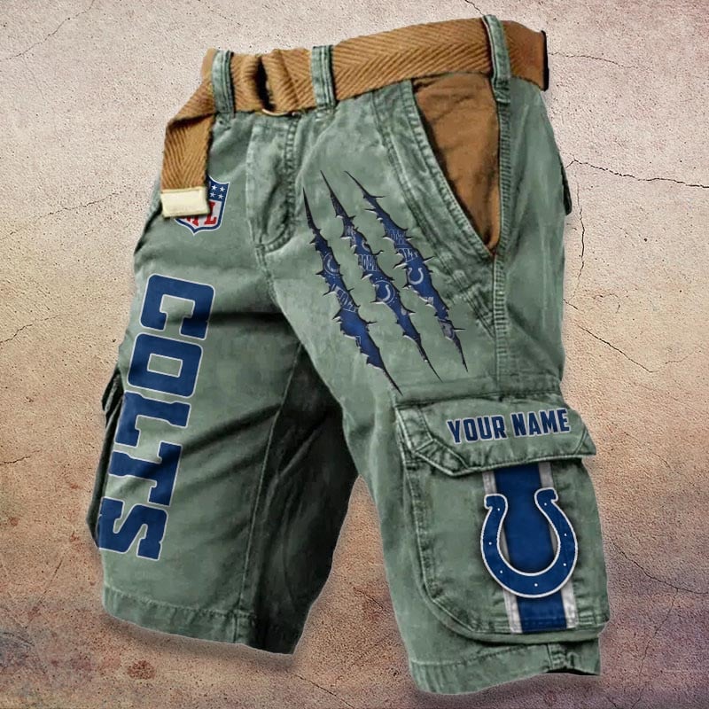Sportswearmerch Indianapolis Colts NFL Denim Short For Fan