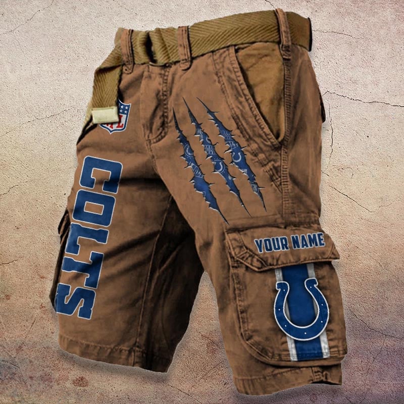 Sportswearmerch Indianapolis Colts NFL Denim Short For Fan
