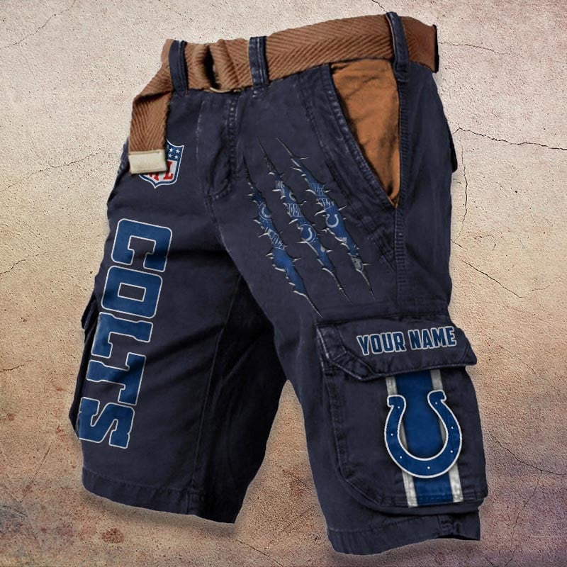 Sportswearmerch Indianapolis Colts NFL Denim Short For Fan