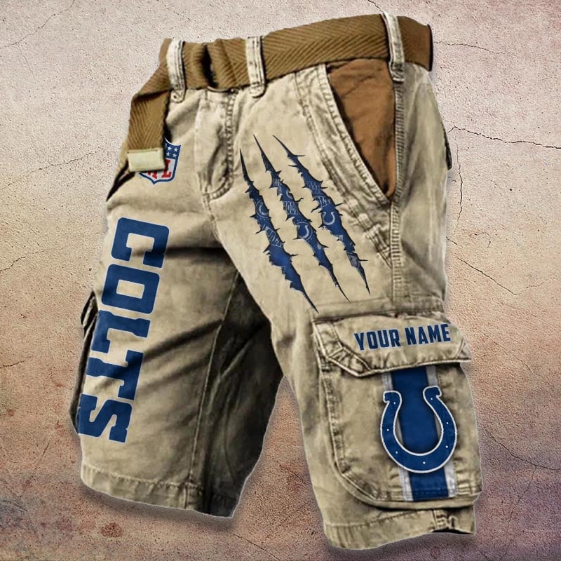 Sportswearmerch Indianapolis Colts NFL Denim Short For Fan