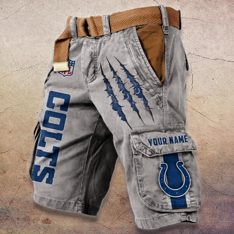 Sportswearmerch Indianapolis Colts NFL Denim Short For Fan