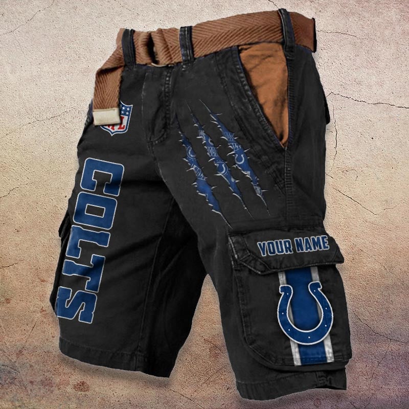 Sportswearmerch Indianapolis Colts NFL Denim Short For Fan