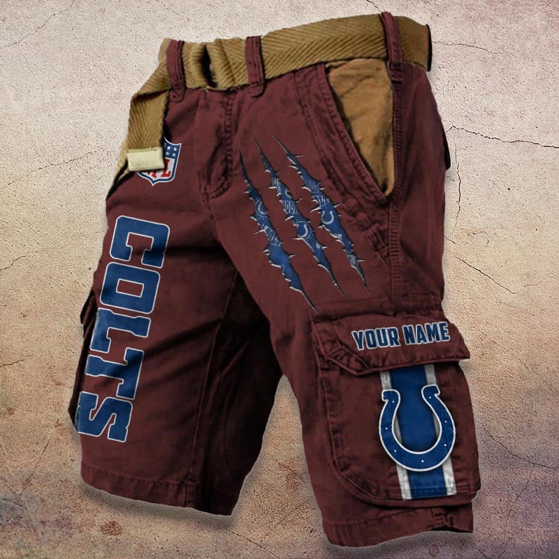 Sportswearmerch Indianapolis Colts NFL Denim Short For Fan