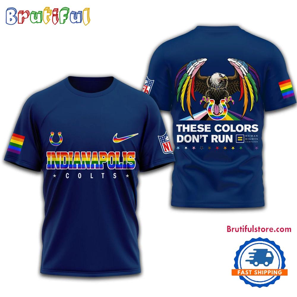 Sportswearmerch Indianapolis Colts NFL Football Campaign LGBT T-Shirt For Fan