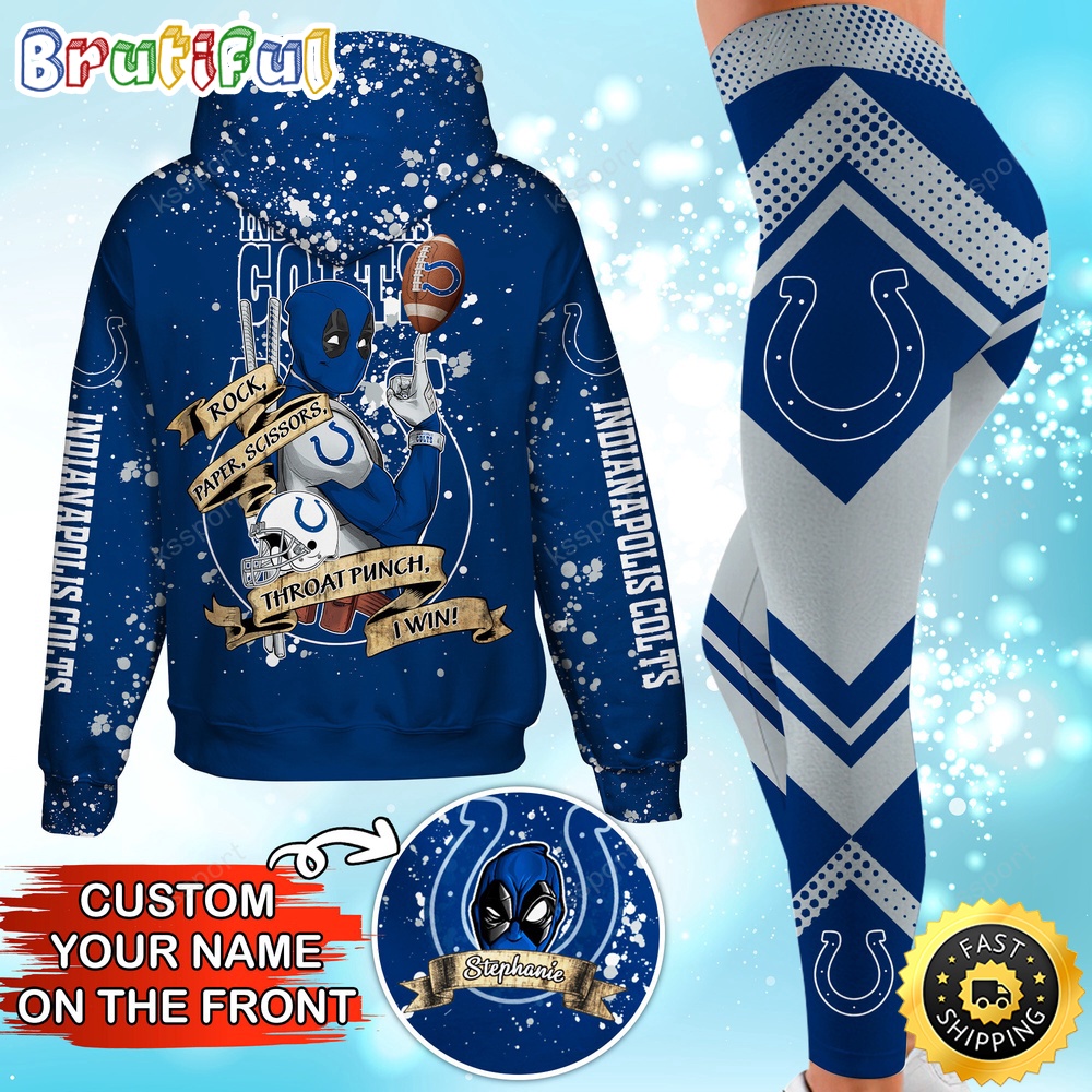 Sportswearmerch Indianapolis Colts NFL Hoodie Leggings For Fan
