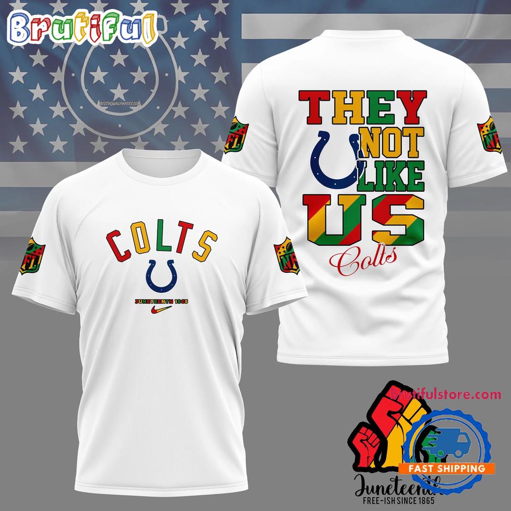 Sportswearmerch Indianapolis Colts NFL Juneteenth Freedom Day T-Shirt For Fan