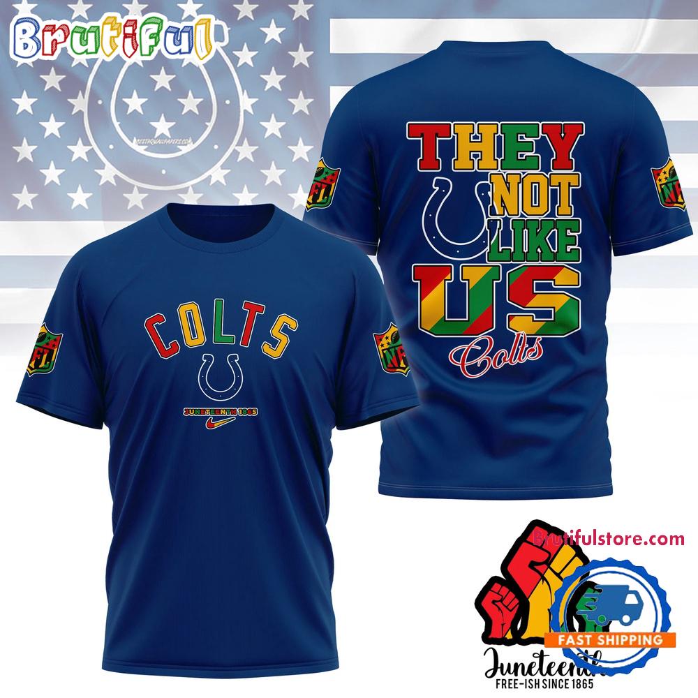 Sportswearmerch Indianapolis Colts NFL Juneteenth Freedom Day Unisex T-Shirt For Fan