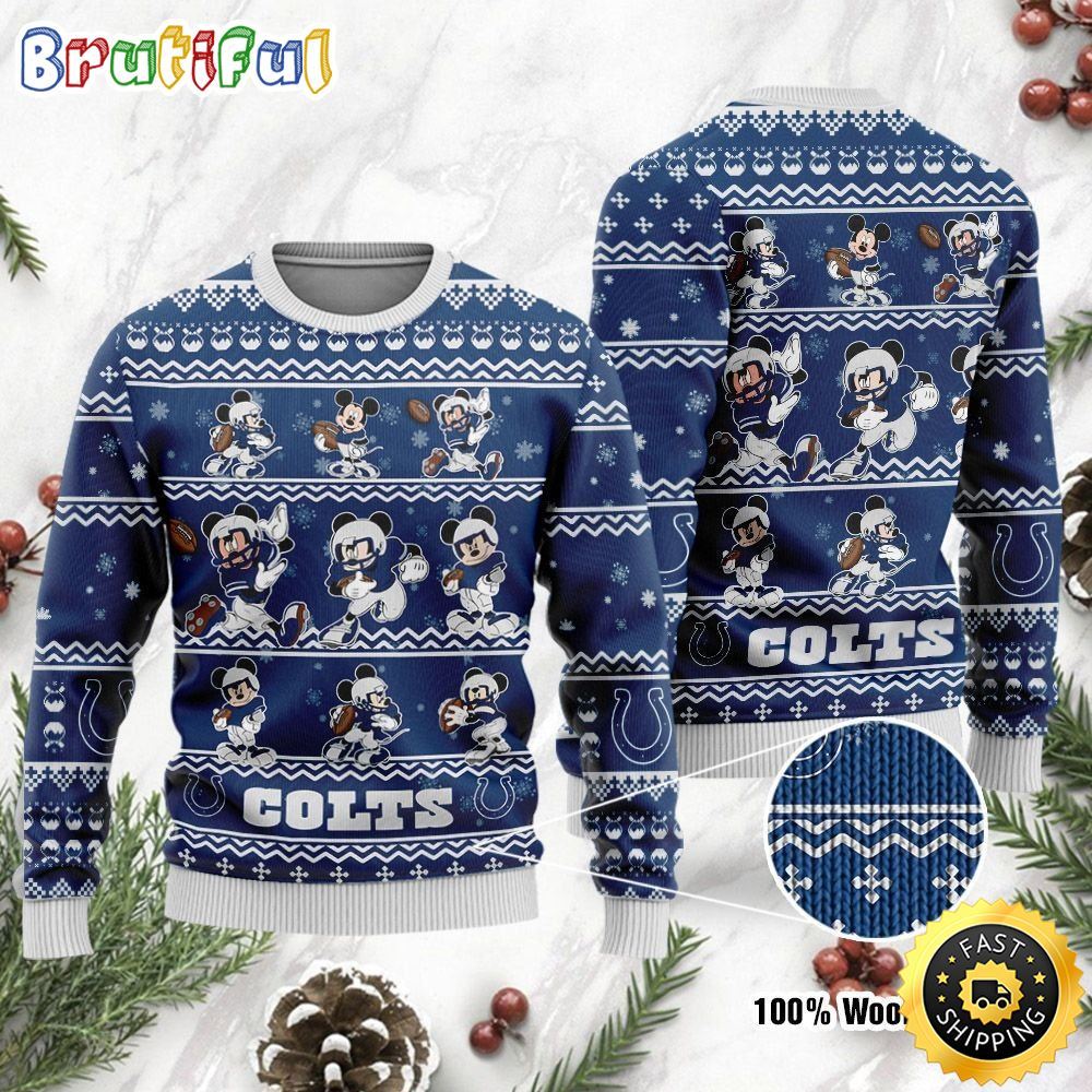 Sportswearmerch Indianapolis Colts NFL Personalized Christmas Sweater For Fan