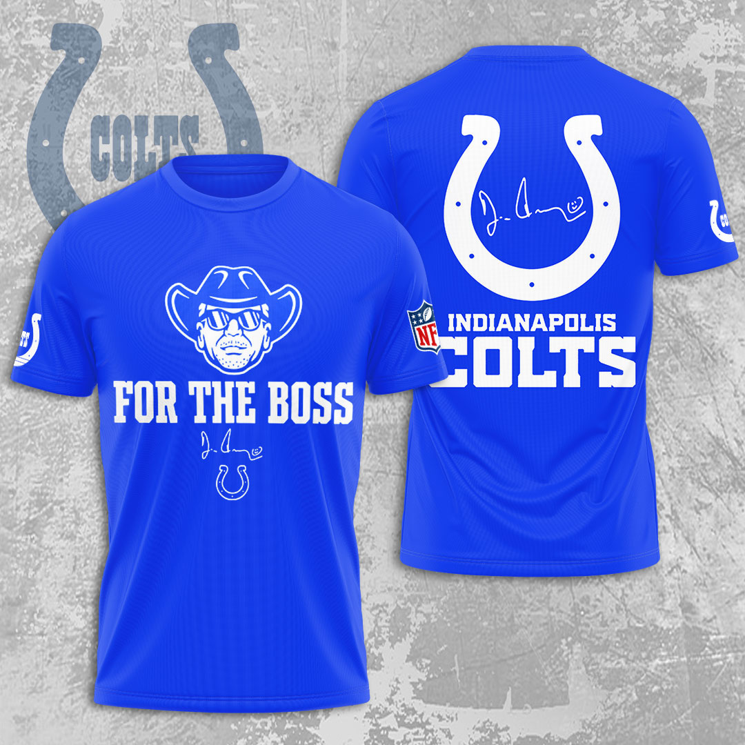 Sportswearmerch Indianapolis Colts NFL Personalized T-shirt For Fan