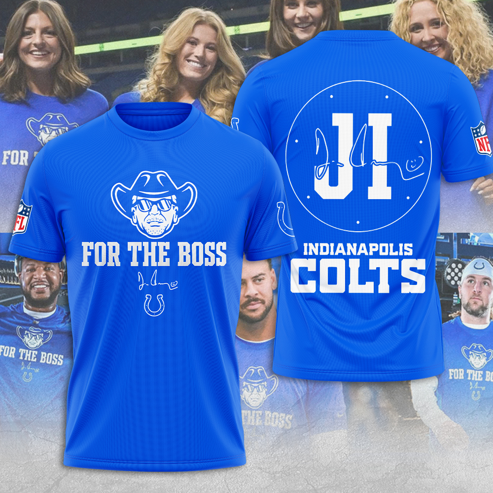 Sportswearmerch Indianapolis Colts NFL Personalized T-shirt For Fan