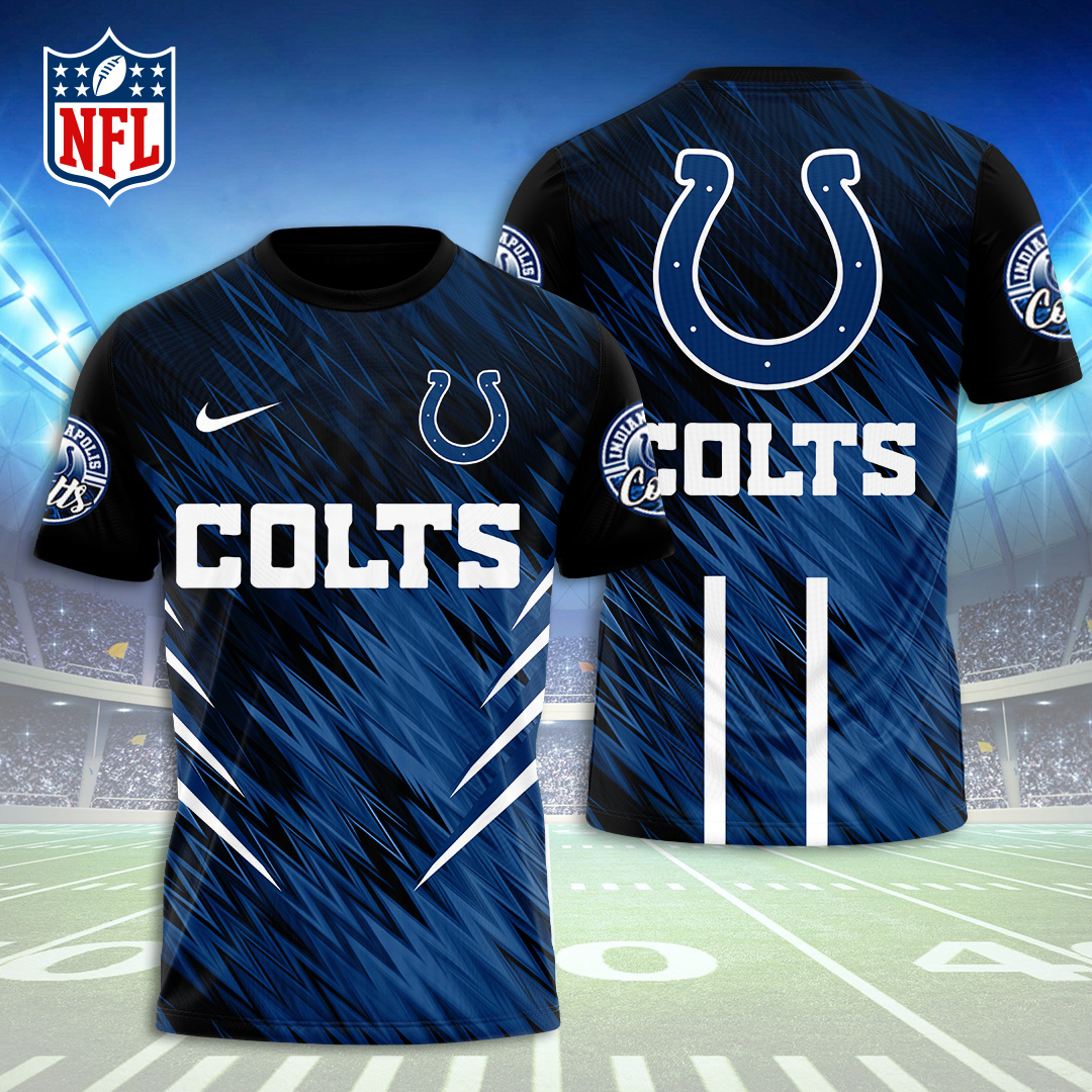 Sportswearmerch Indianapolis Colts NFL Personalized T-shirt For Fan