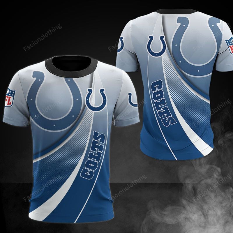 Sportswearmerch Indianapolis Colts NFL Personalized T-shirt For Fan