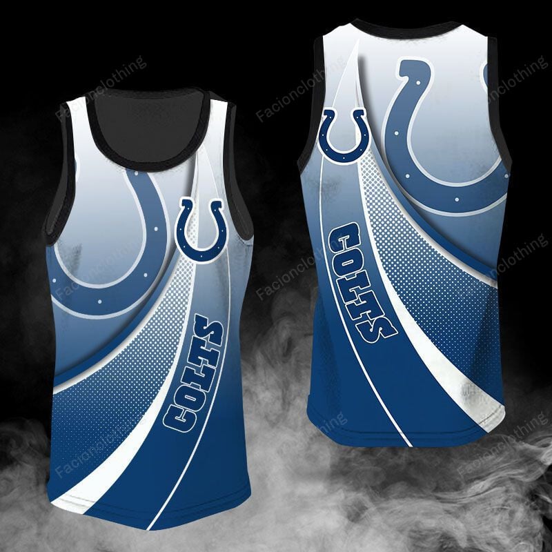 Sportswearmerch Indianapolis Colts NFL Personalized Tanktop For Fan