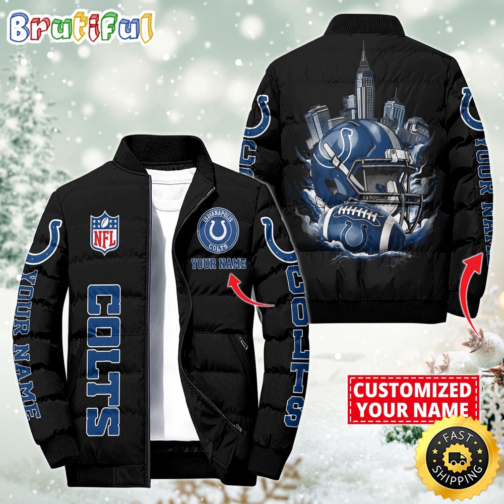 Sportswearmerch Indianapolis Colts NFL Puffer Jacket For Fan