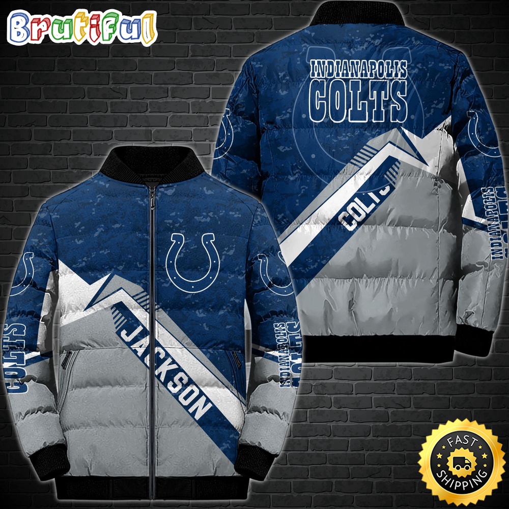 Sportswearmerch Indianapolis Colts NFL Sport Down Puffer Jacket For Fan
