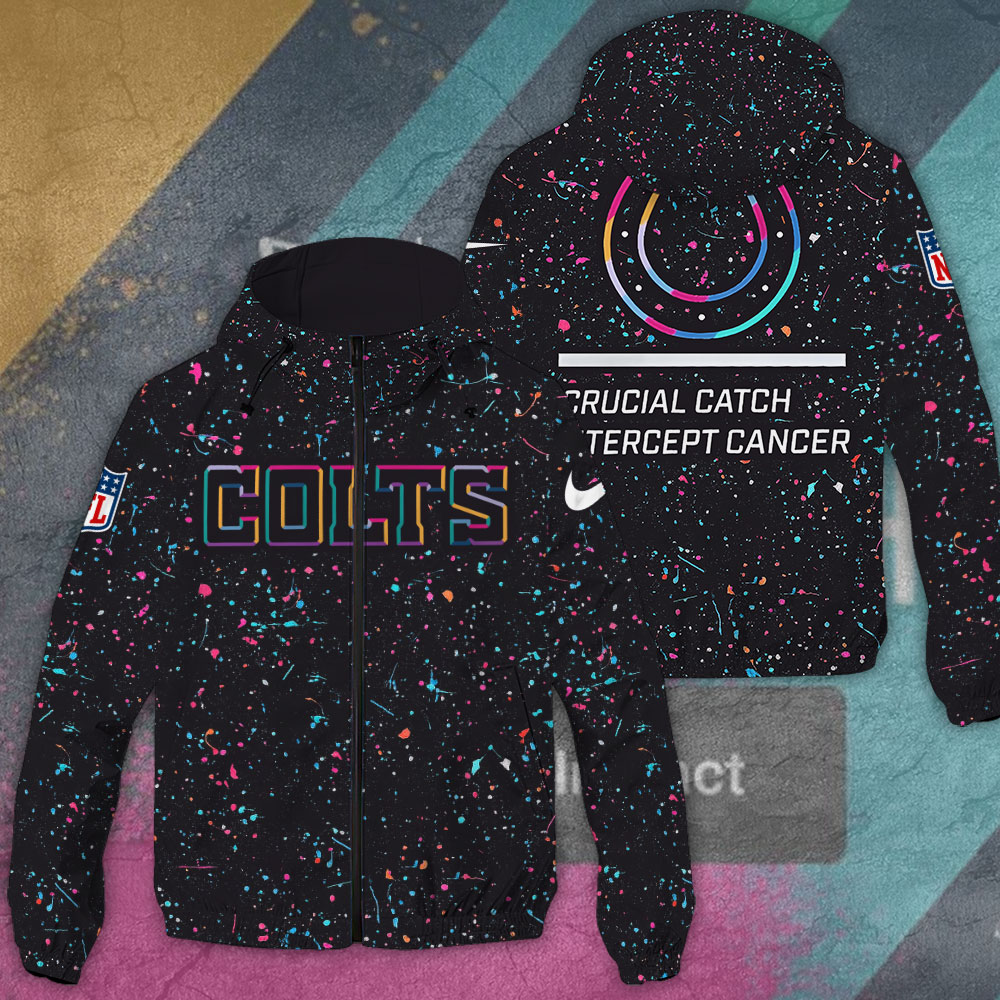 Sportswearmerch Indianapolis Colts NFL Windbreaker Jacket For Fan
