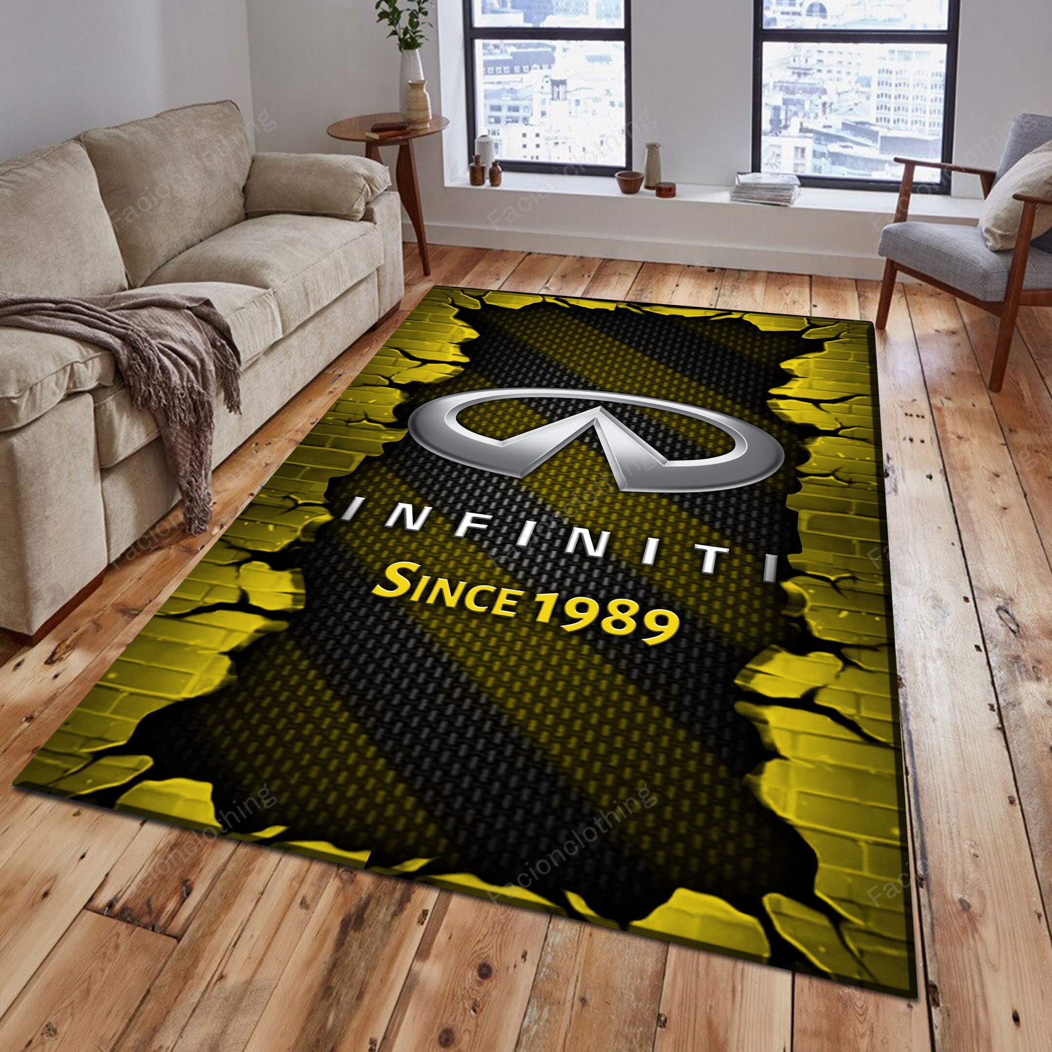 Sportswearmerch Infiniti Car Personalized Rug For Fan