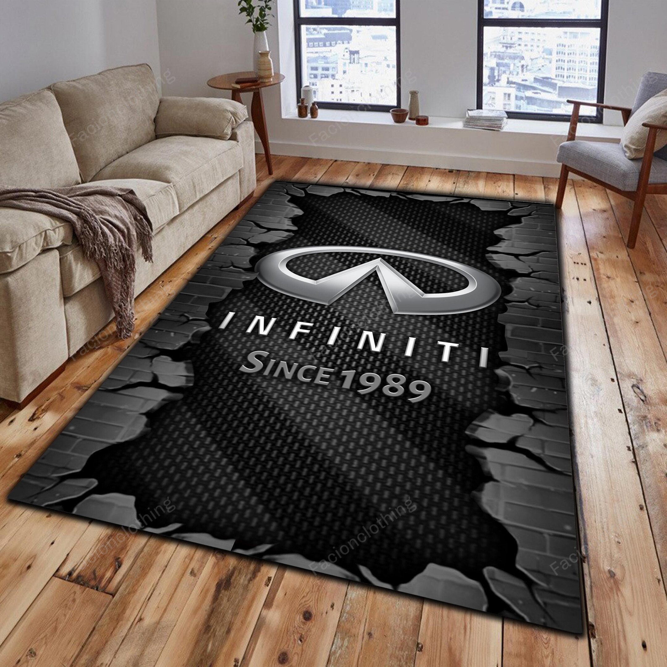 Sportswearmerch Infiniti Car Personalized Rug For Fan