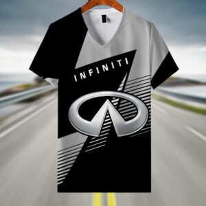 Sportswearmerch Infiniti Car V-neck Women T-shirt For Fan