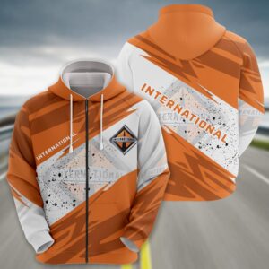 Sportswearmerch International Truck Zip Hoodie For Fan