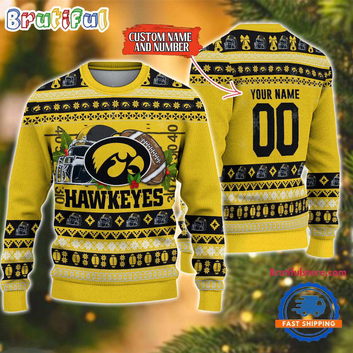 Sportswearmerch Iowa Hawkeyes NCAA Christmas Sweater For Fan