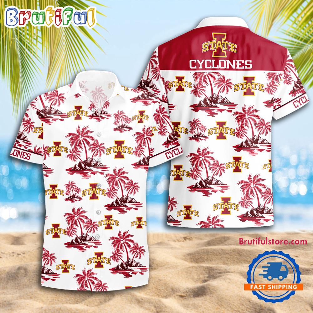 Sportswearmerch Iowa State Cyclones NCAA Summer Personalized Hawaiian Shirt For Fan