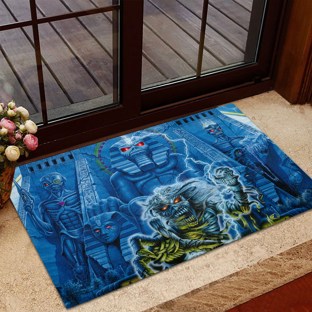 Sportswearmerch Iron Maiden Music Custom Doormat For Fan