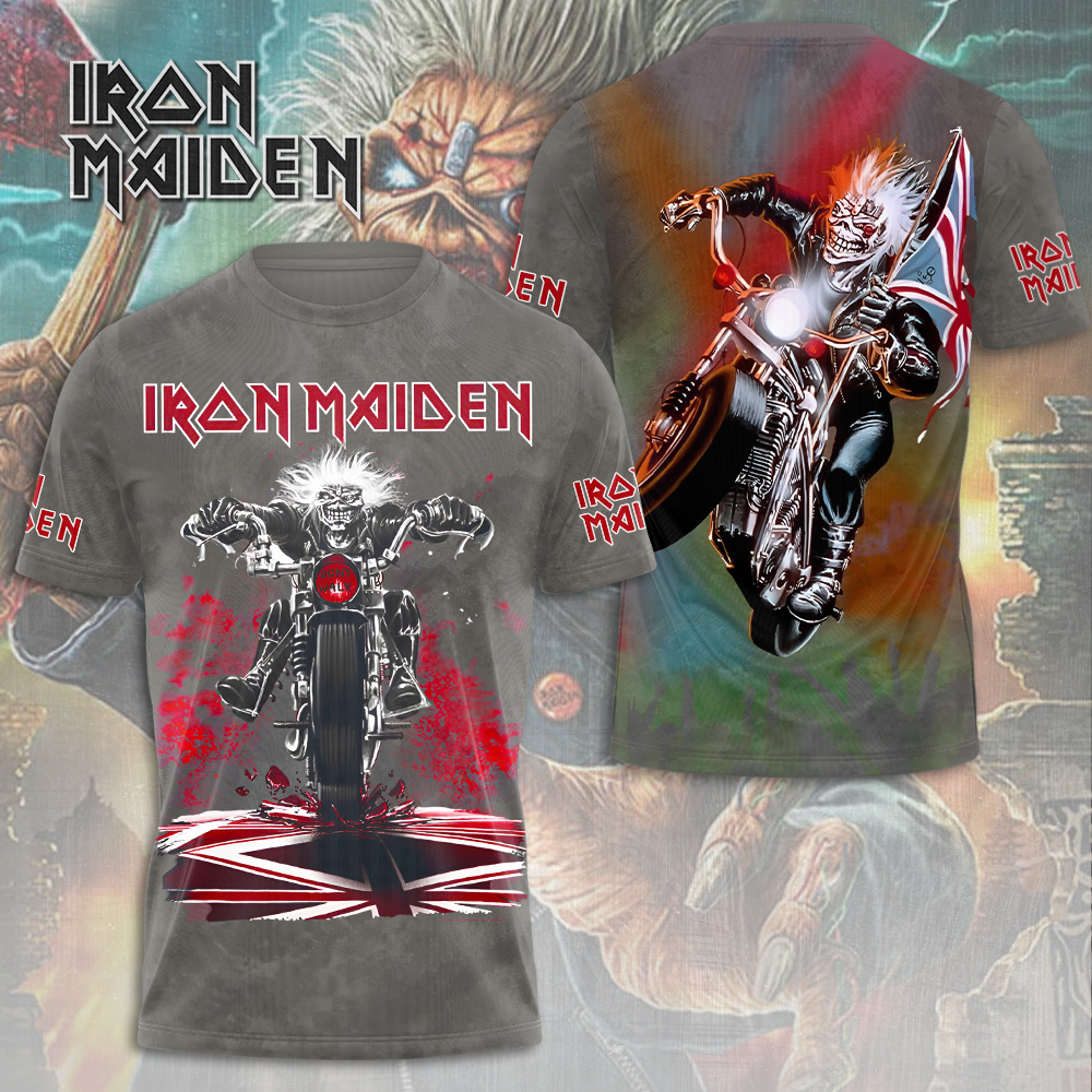 Sportswearmerch Iron Maiden Music Personalized T-shirt For Fan