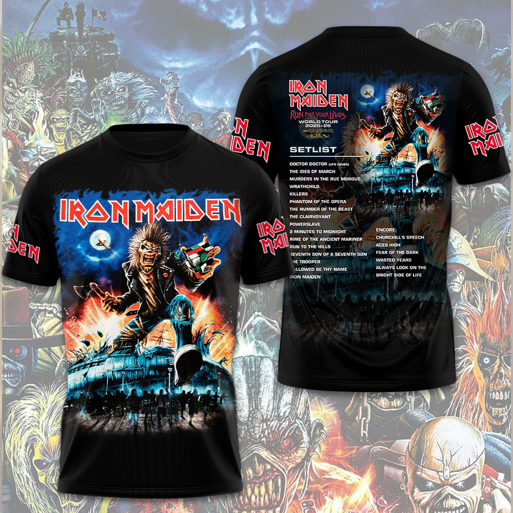 Sportswearmerch Iron Maiden Music Personalized T-shirt For Fan