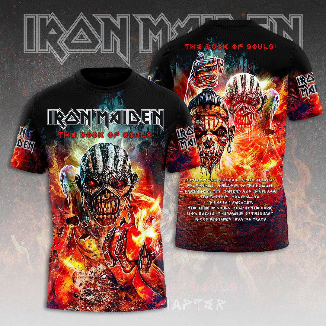 Sportswearmerch Iron Maiden Music Personalized T-shirt For Fan