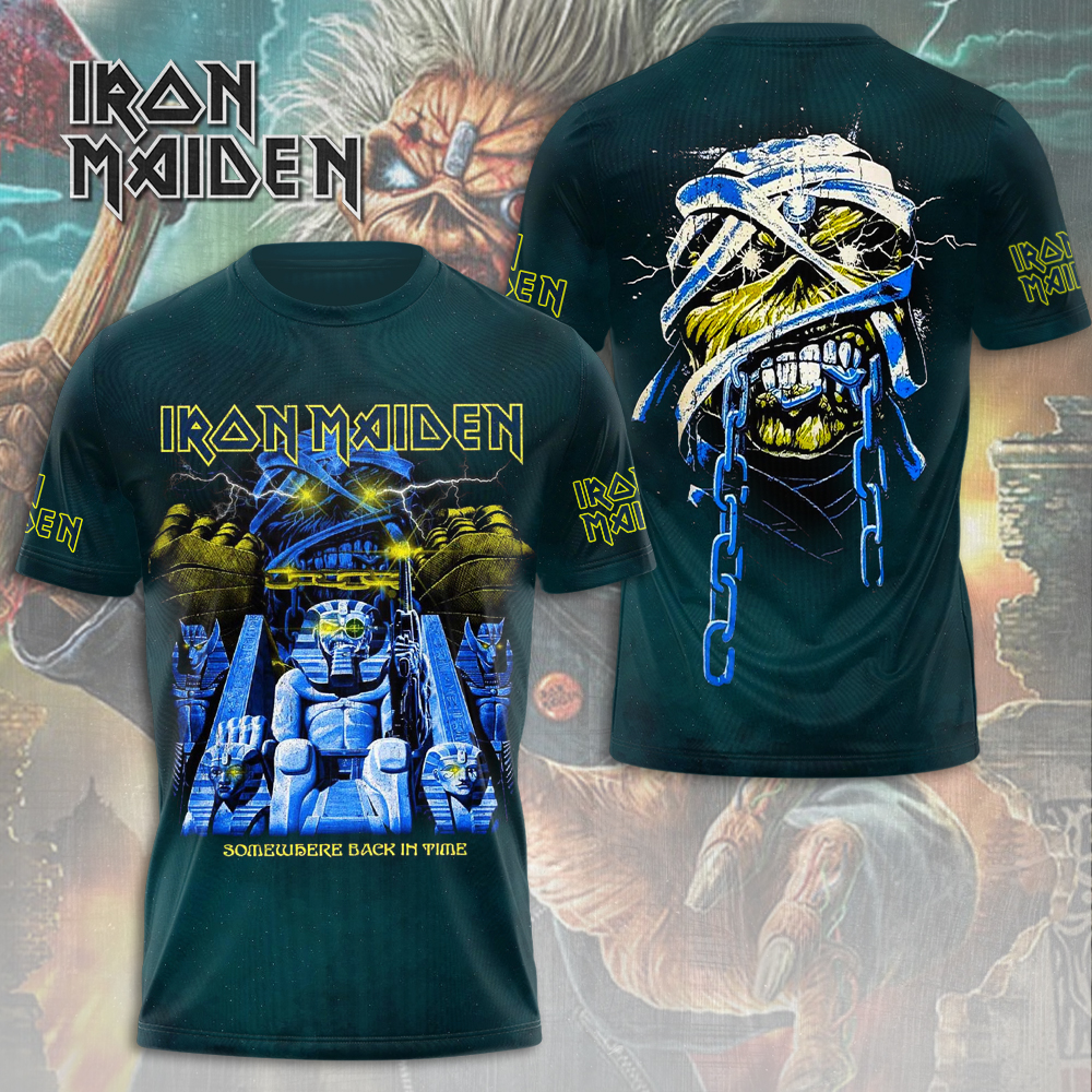 Sportswearmerch Iron Maiden Music Personalized T-shirt For Fan