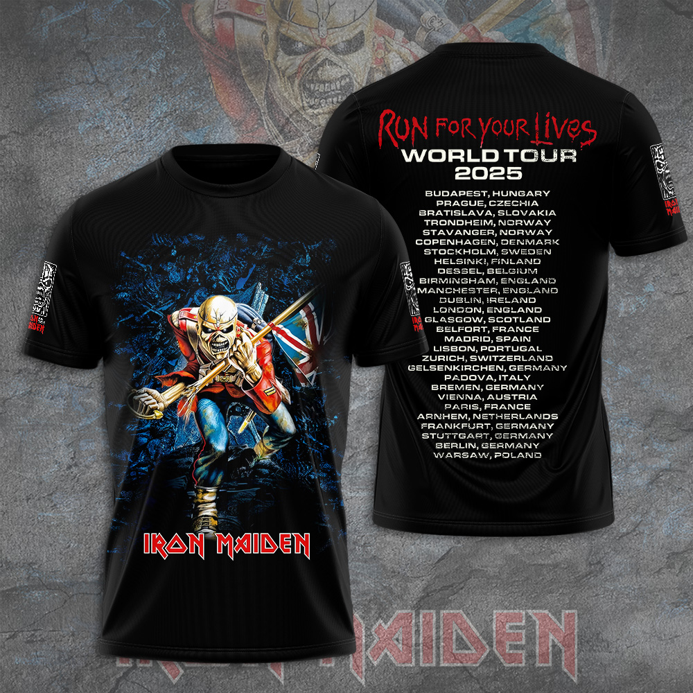 Sportswearmerch Iron Maiden Music Personalized T-shirt For Fan