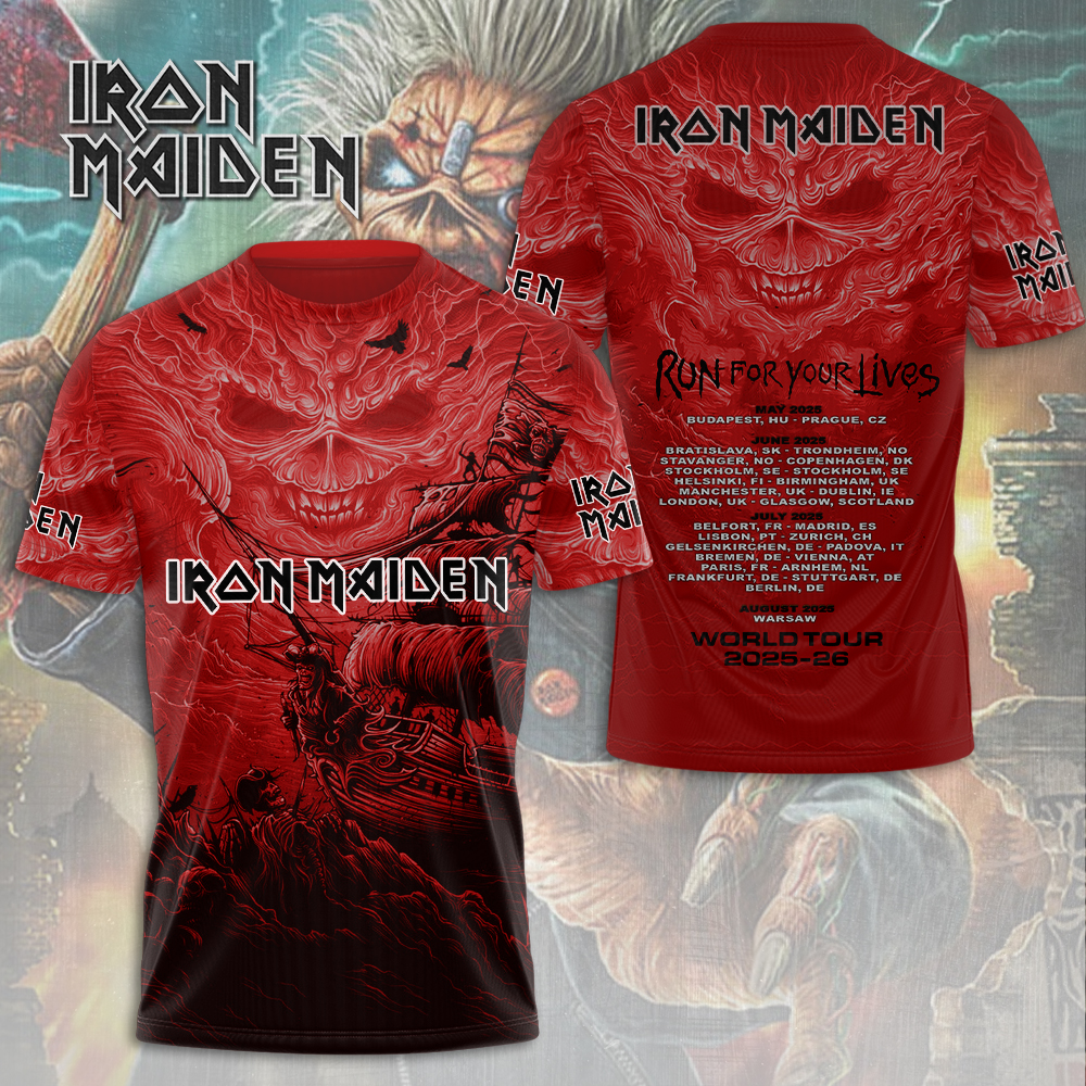 Sportswearmerch Iron Maiden Music Personalized T-shirt For Fan