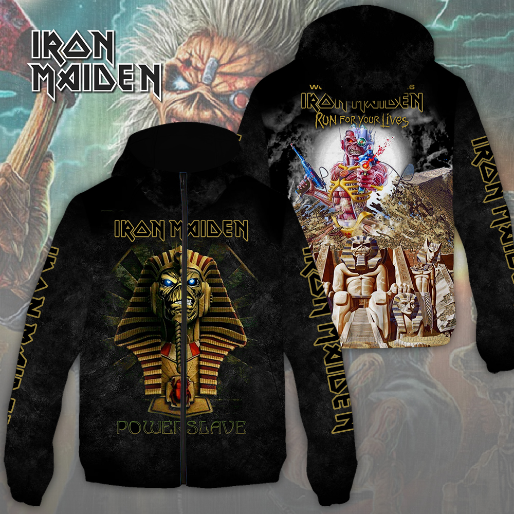 Sportswearmerch Iron Maiden Music Windbreaker Jacket For Fan