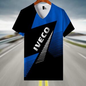 Sportswearmerch Iveco Car V-neck Women T-shirt For Fan