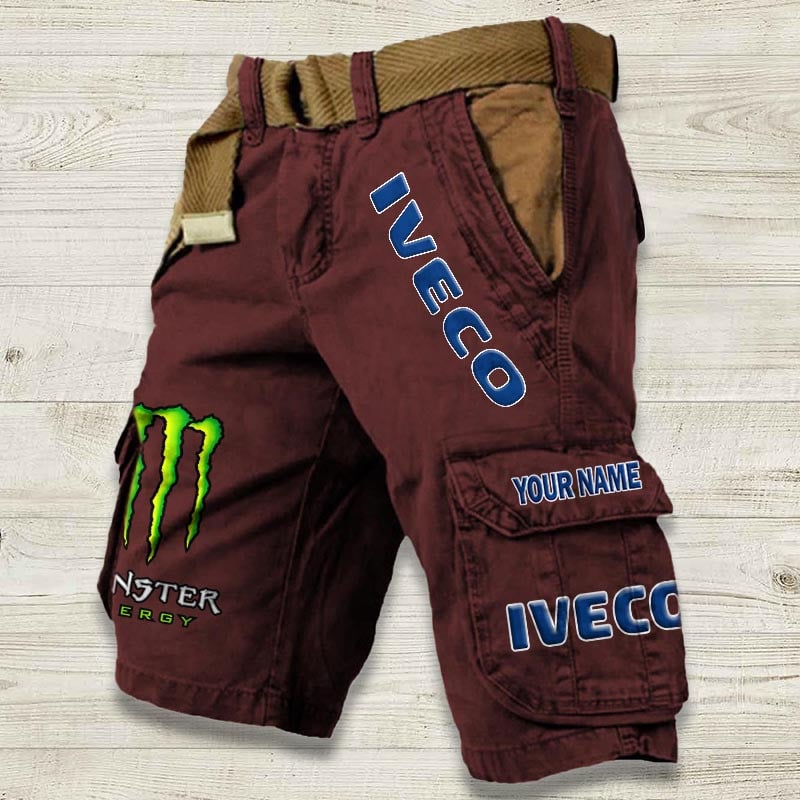 Sportswearmerch Iveco Truck Denim Short For Fan