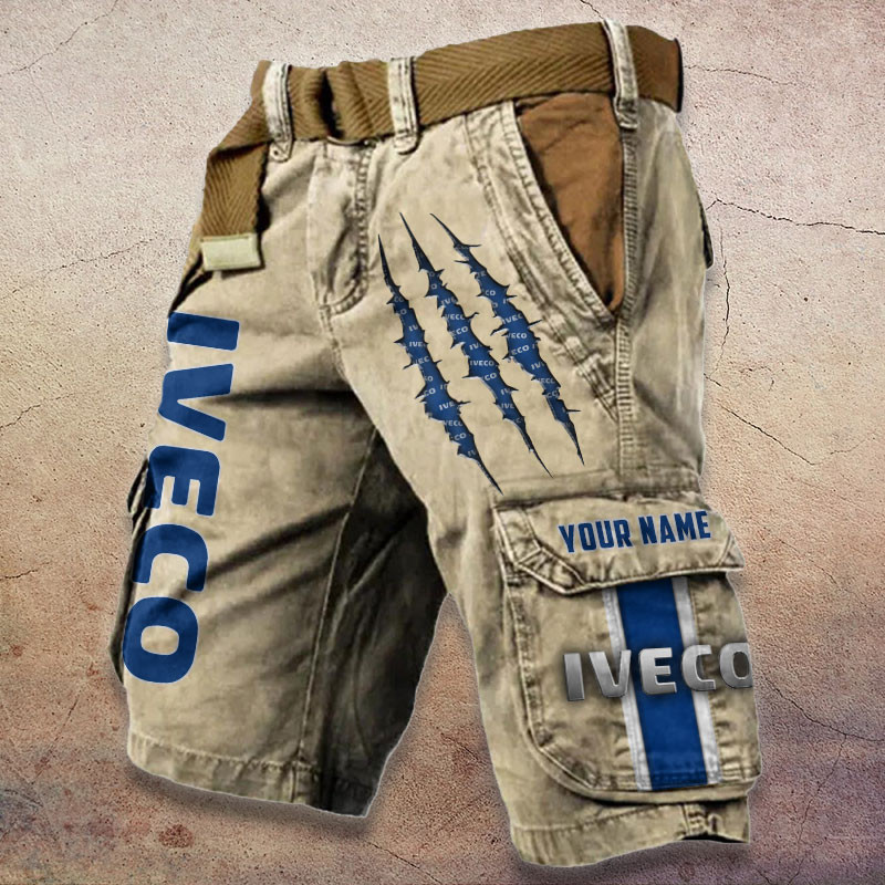 Sportswearmerch Iveco Truck Denim Short For Fan