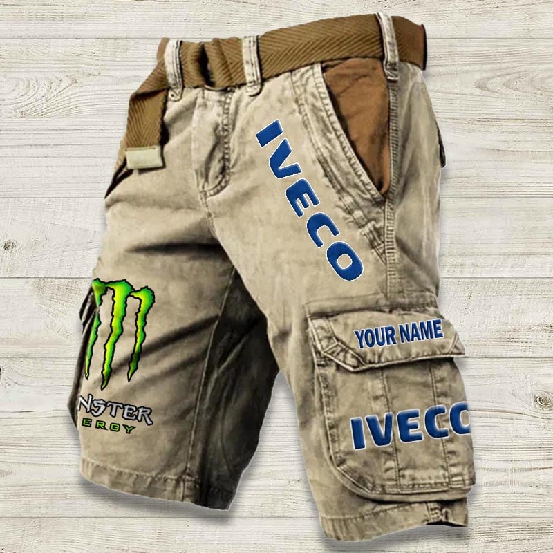 Sportswearmerch Iveco Truck Denim Short For Fan