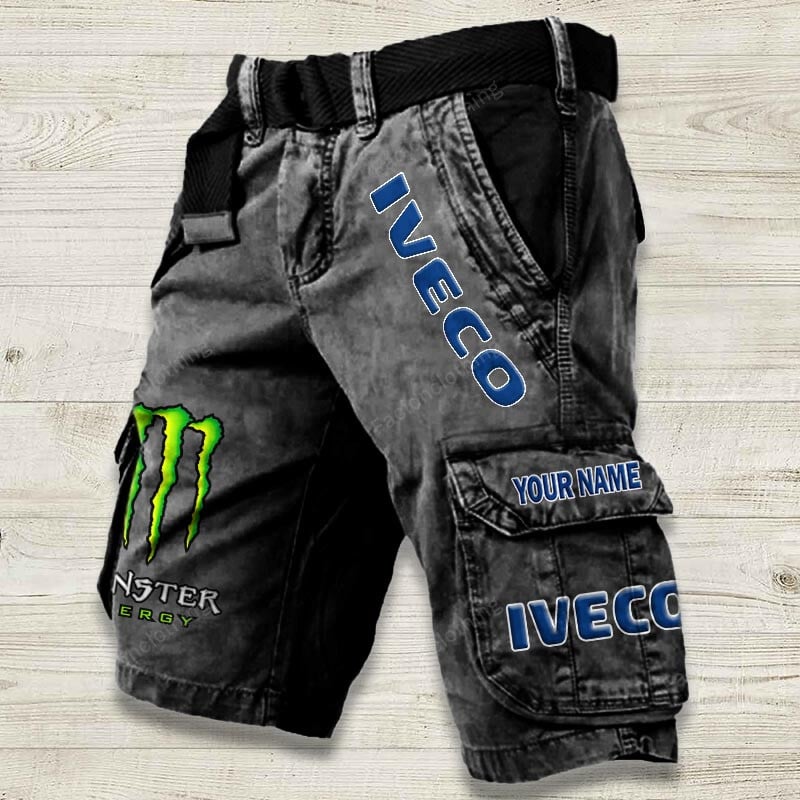 Sportswearmerch Iveco Truck Denim Short For Fan