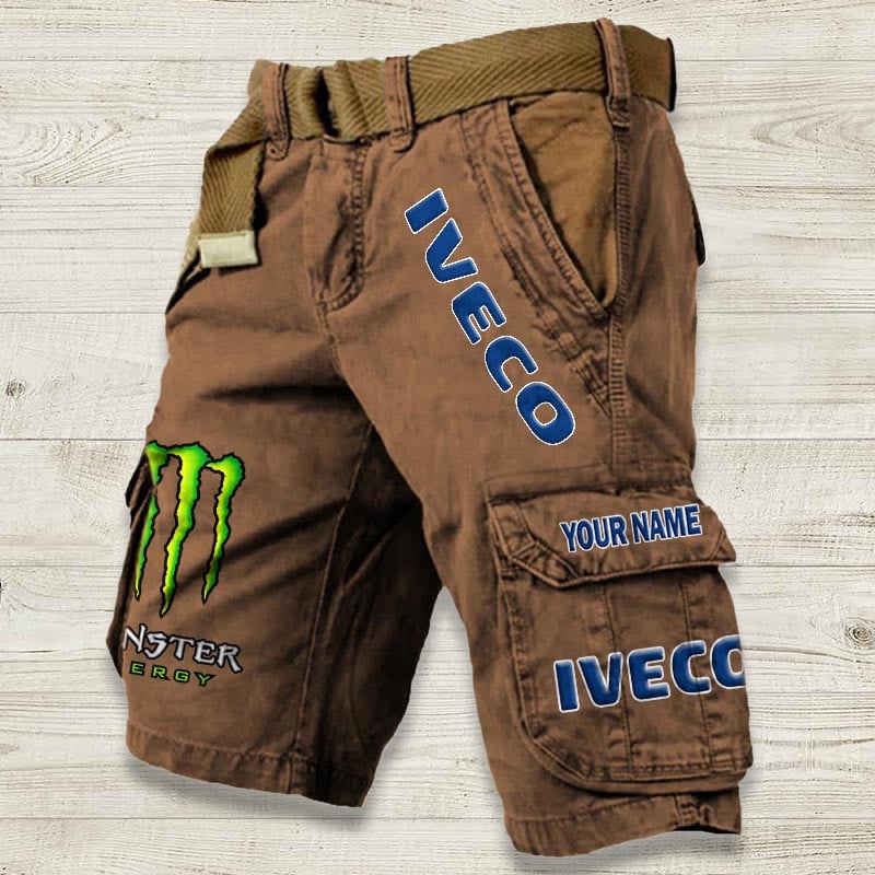 Sportswearmerch Iveco Truck Denim Short For Fan