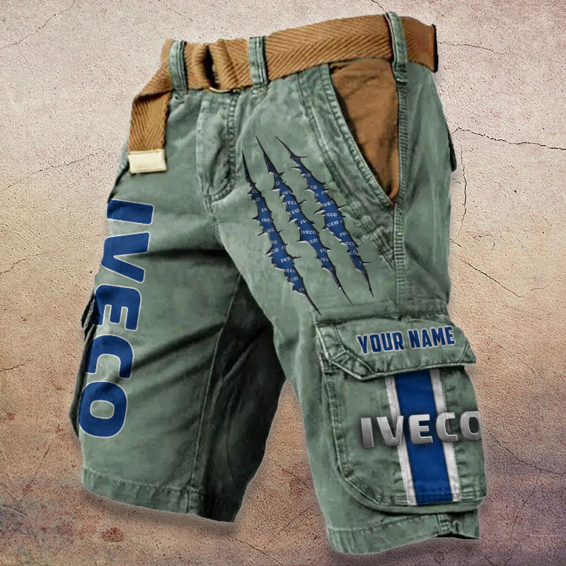 Sportswearmerch Iveco Truck Denim Short For Fan