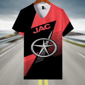 Sportswearmerch JAC Car V-neck Women T-shirt For Fan
