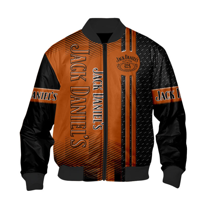 Sportswearmerch Jack Daniel's Personalized Fashion Bomber Jacket For Fan