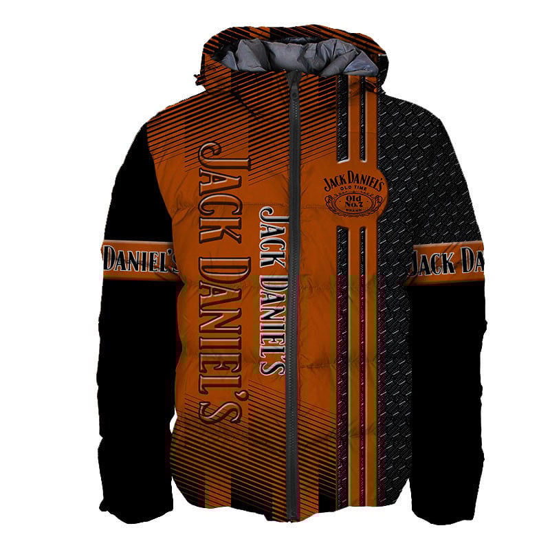 Sportswearmerch Jack Daniel's Personalized Fashion Puffer Jacket For Fan