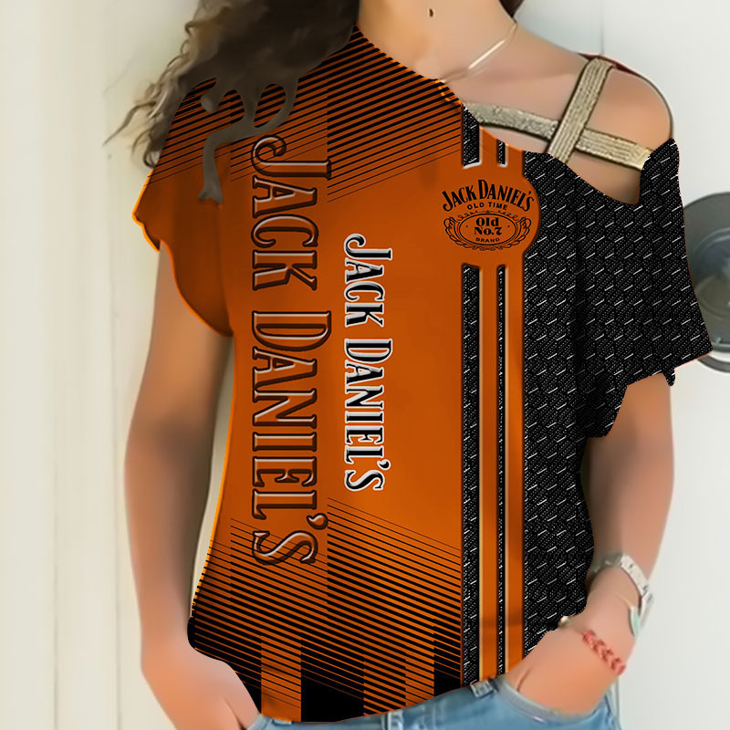 Sportswearmerch Jack Daniel's Personalized Fashion Strapless Short Sleeve For Fan