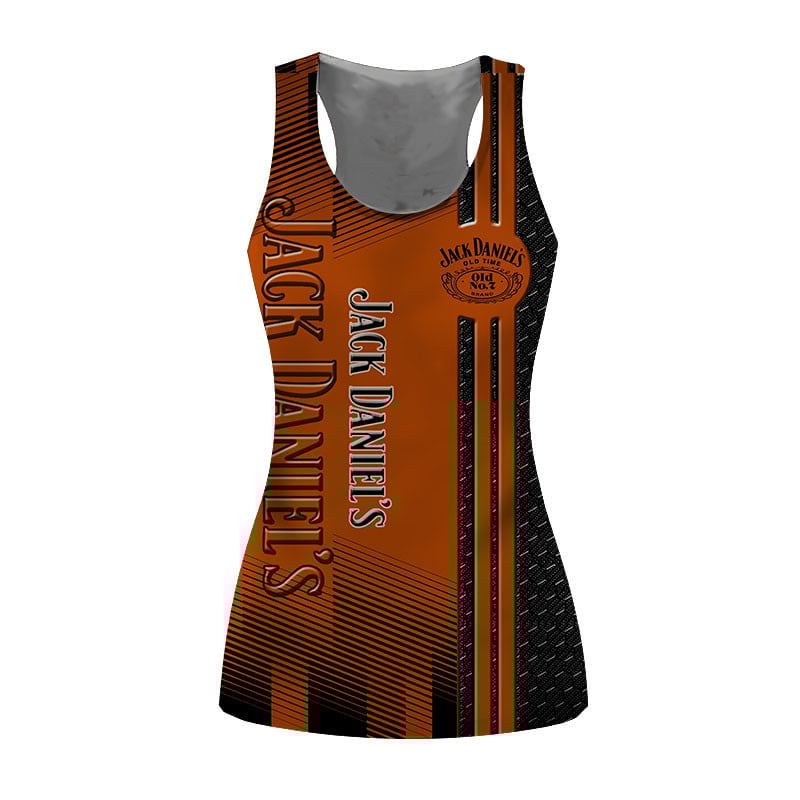 Sportswearmerch Jack Daniel's Personalized Fashion Women Tanktop For Fan