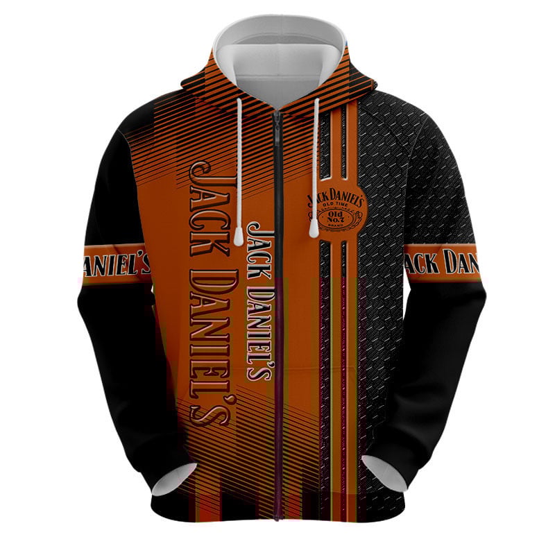 Sportswearmerch Jack Daniel's Personalized Fashion Zip Hoodie For Fan