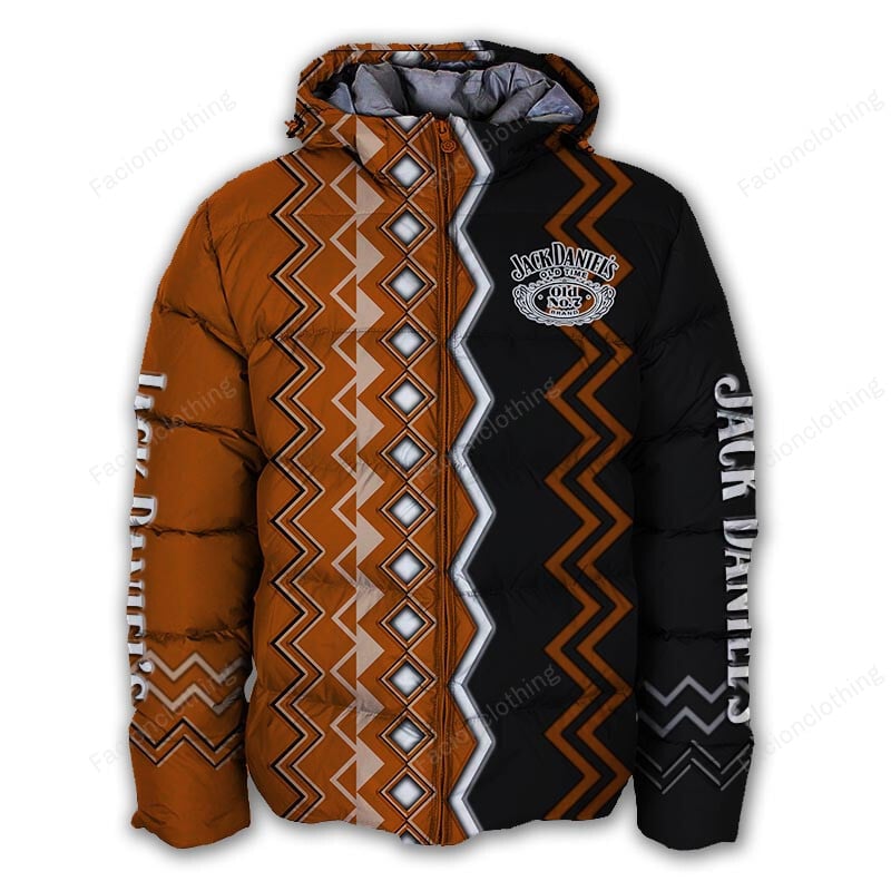 Sportswearmerch Jack Daniel's Personalized Puffer Jacket For Fan