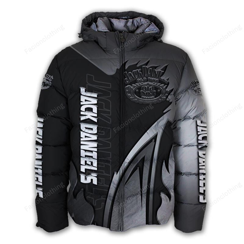 Sportswearmerch Jack Daniel's Personalized Puffer Jacket For Fan