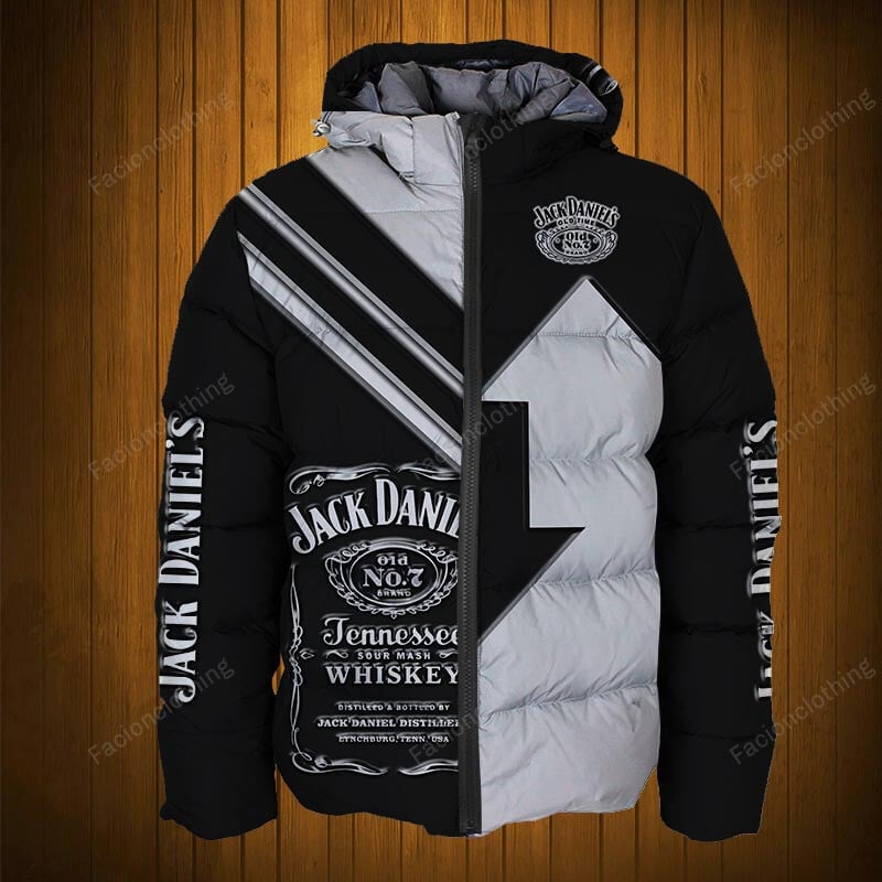 Sportswearmerch Jack Daniel's Personalized Puffer Jacket For Fan